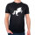 Herren T-Shirt Einhorn Silhouette Größe S-3XL