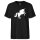 Herren T-Shirt Einhorn Silhouette Größe S-3XL