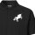 Herren Polo Shirt Einhorn Silhouette Größe S-3XL