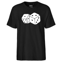 Herren T-Shirt Würfel Dice Größe S-3XL