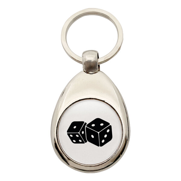 Schlüsselanhänger Würfel Dice