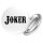 Button Joker Schriftzug