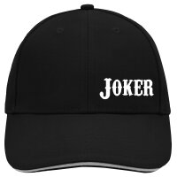 Cappy Mütze Joker Schriftzug
