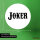 Aufkleber Joker Schriftzug 10cm Sticker