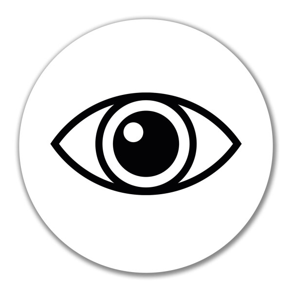 Aufkleber Auge Eye 10cm Sticker