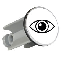 Waschbeckenstöpsel Auge Eye 4cm Abflussstopfen