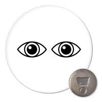 Magnet Augen Eyes 59mm Kühlschrankmagnet...