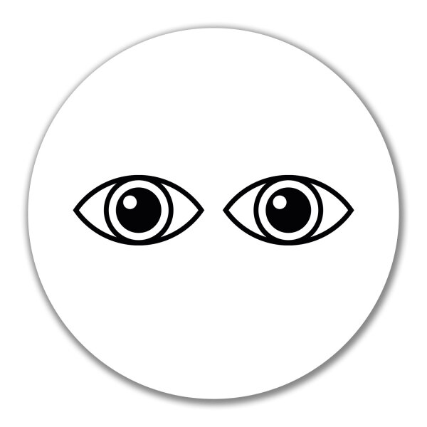 Aufkleber Augen Eyes 10cm Sticker