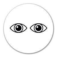 Aufkleber Augen Eyes 10cm Sticker