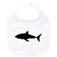 Baby Lätzchen Hai Silhouette