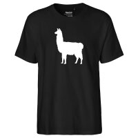 Herren T-Shirt Lama Silhouette Größe S-3XL