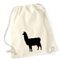 Turnbeutel Lama Silhouette 12 Liter