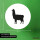 Aufkleber Lama Silhouette 10cm Sticker