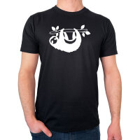 Herren T-Shirt Faultier Silhouette Größe S-3XL