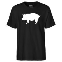 Herren T-Shirt Schwein Silhouette Größe S-3XL