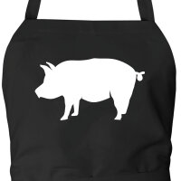 Schürze Schwein Silhouette