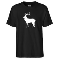 Herren T-Shirt Hirsch Silhouette Größe S-3XL