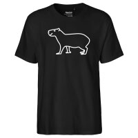 Herren T-Shirt Capybara Silhouette Größe S-3XL