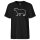 Herren T-Shirt Capybara Silhouette Größe S-3XL