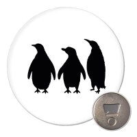 Magnet Pinguine Silhouette 59mm Kühlschrankmagnet...