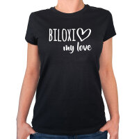 Damen T-Shirt Biloxi my love Größe XS-XXL