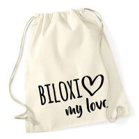 Turnbeutel Biloxi my love 12 Liter