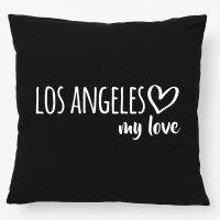 Kissen Los Angeles my love 40x40cm