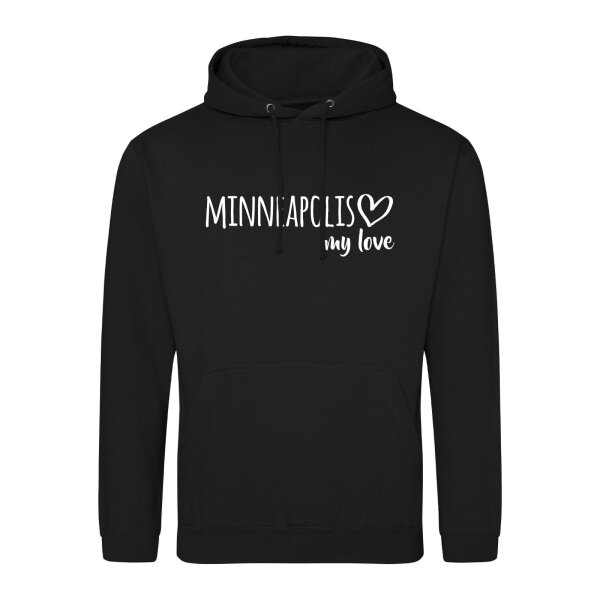 Unisex Hoodie Minneapolis my love Größe S-3XL