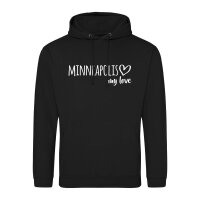 Unisex Hoodie Minneapolis my love Größe S-3XL