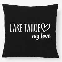 Kissen Lake Tahoe my love 40x40cm