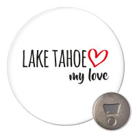 Magnet Lake Tahoe my love 59mm K&uuml;hlschrankmagnet