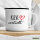 Emaille Tasse Kleve verliebt 300ml Vintage Emaille Becher