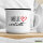 Emaille Tasse Melle verliebt 300ml Vintage Emaille Becher