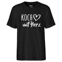 Herren T-Shirt Koch mit Herz