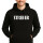 Unisex Hoodie Streber Schriftzug Größe S-3XL