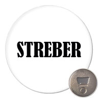 Magnet Streber Schriftzug 59mm Kühlschrankmagnet...