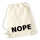 Turnbeutel Nope Schriftzug 12 Liter