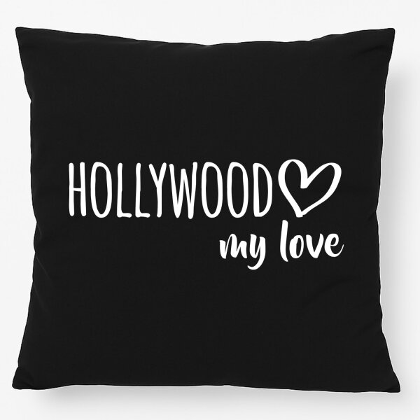 Kissen Hollywood my love 40x40cm