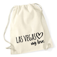 Turnbeutel Las Vegas my love 12 Liter