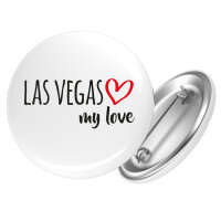 Button Las Vegas my love Anstecker