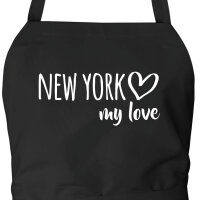 Schürze New York my love
