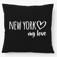 Kissen New York my love 40x40cm