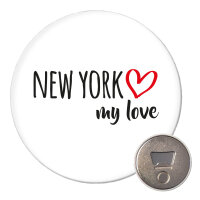 Magnet New York my love 59mm K&uuml;hlschrankmagnet