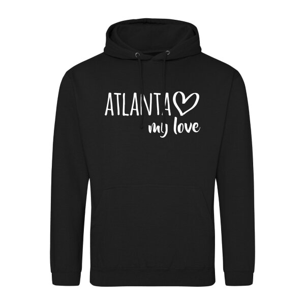 Unisex Hoodie Atlanta my love Größe S-3XL