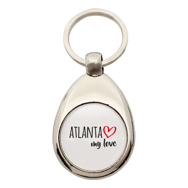 Schlüsselanhänger Atlanta my love