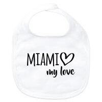 Baby L&auml;tzchen Miami my love Klettverschluss