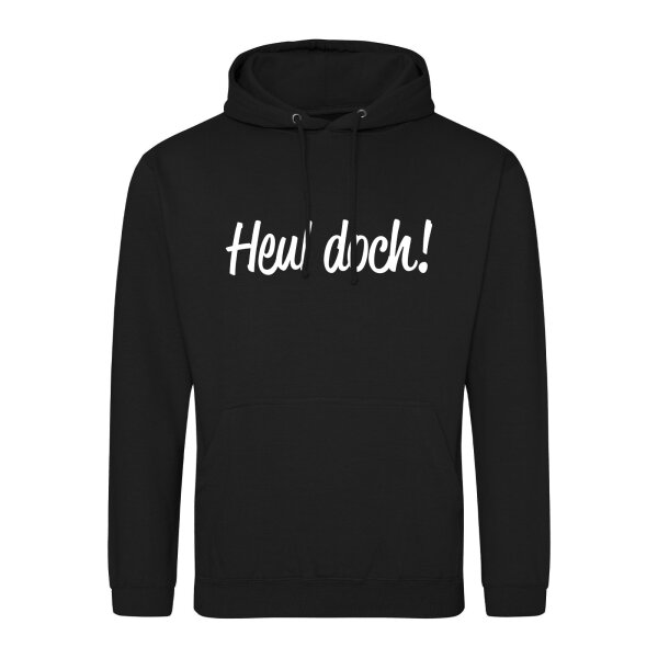 Unisex Hoodie Heul doch Schriftzug Größe S-3XL