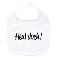 Baby Lätzchen Heul doch Schriftzug