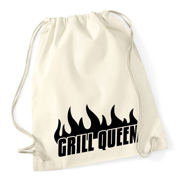 Turnbeutel Grill Queen Flammen 12 Liter