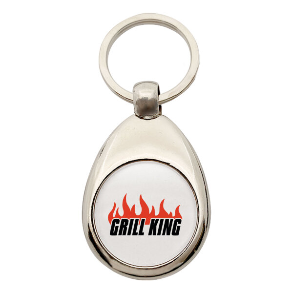 Schlüsselanhänger Grill King Flammen